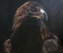 Aigle Opéra Gallery - 200x200 - Huile sur Toile - 2009